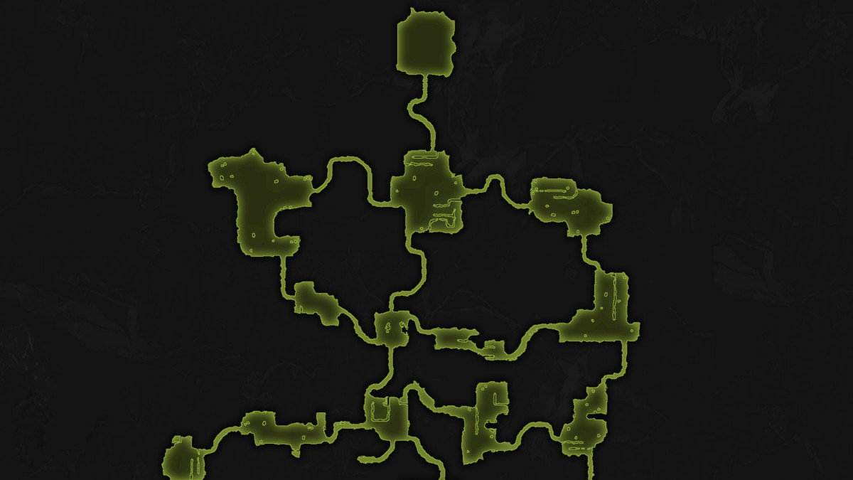 Forest of Lights Dungeon Map for Blue Protocol - Game Maps