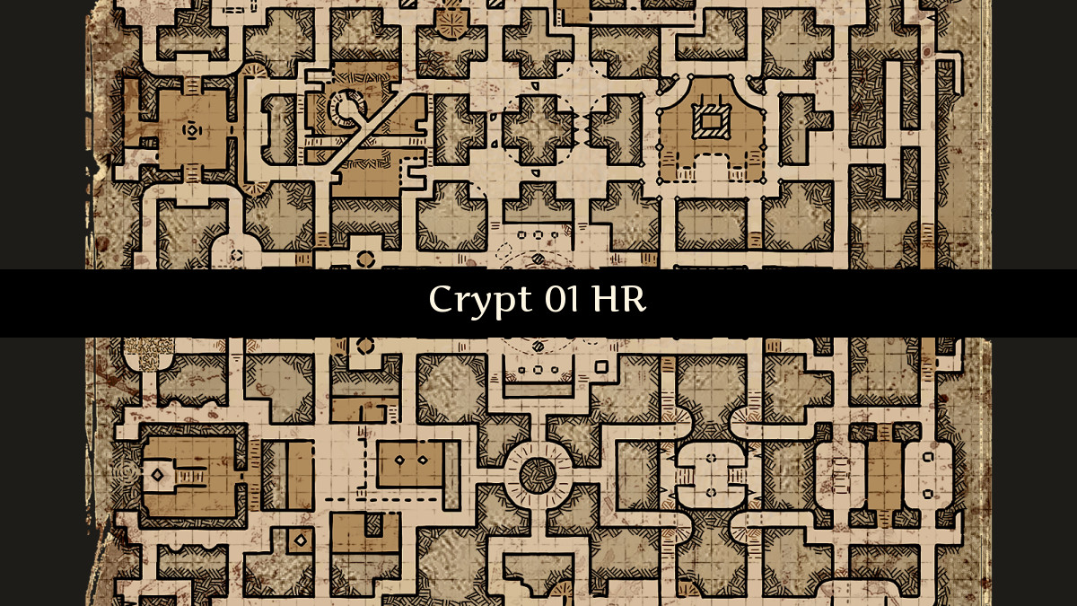 Crypt 01 HR - Dark And Darker - Game Maps