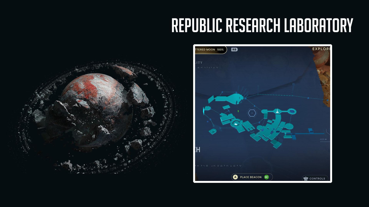 Star Wars: Jedi Survivor - Republic Research Laboratory Map - Game Maps