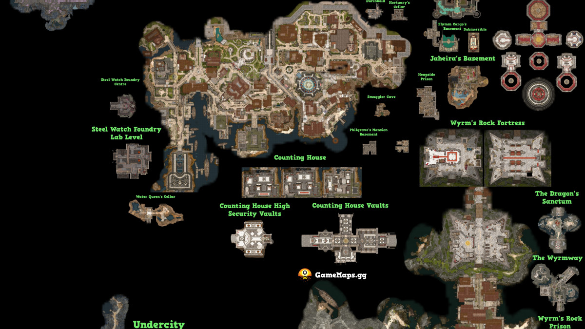 baldur's gate 3 act 2 map